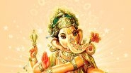 Happy Ganesh Chaturthi 2021: Wishes, Greetings, Images and Messages to Send During Ganeshotsav