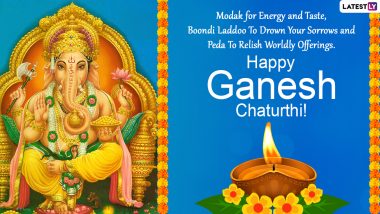 New Ganesh Chaturthi 2021 WhatsApp Status Video & HD Images: Celebrate Hindu Festival by Sharing Wishes, Greetings and Messages With Family and Friends During Ganeshotsav