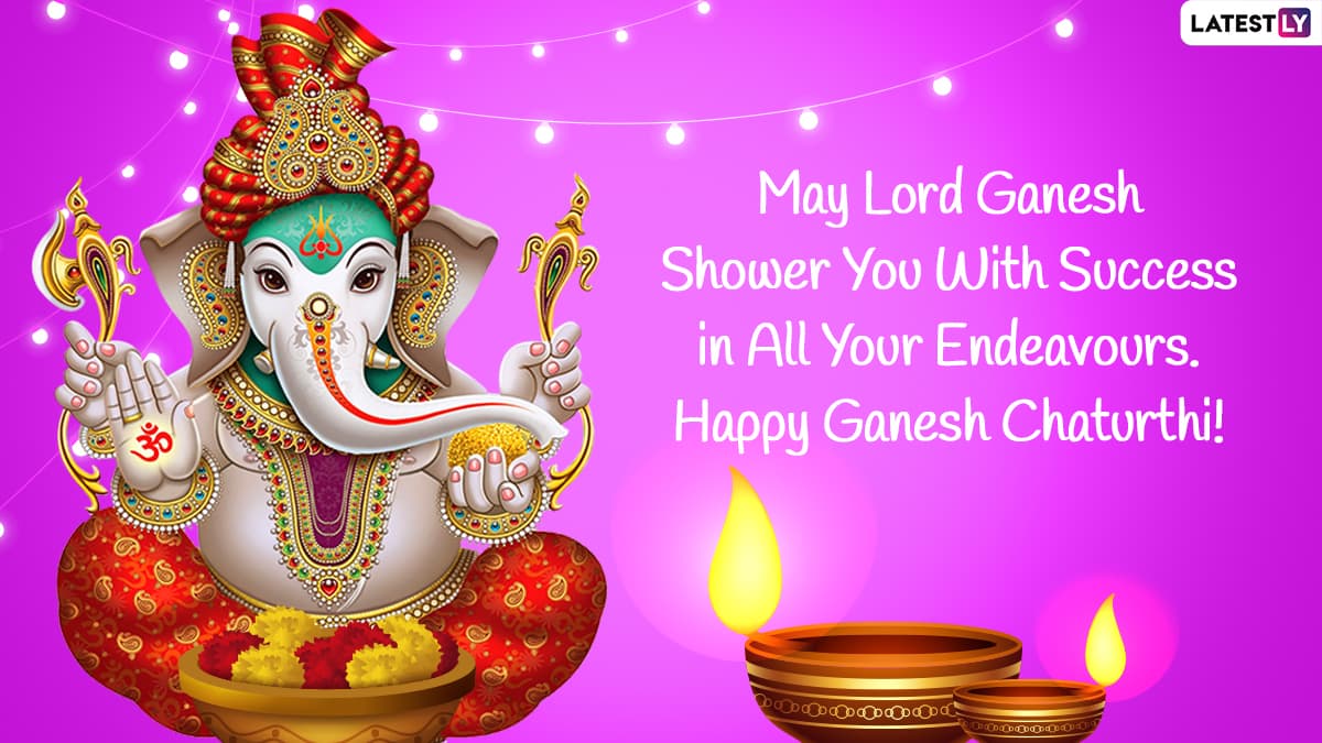 Ganesh Chaturthi 2021 Messages & Greetings: WhatsApp Stickers, SMS ...