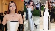 Met Gala 2021: Supermodel Gigi Hadid Looks Drop-Dead Gorgeous in Satin Gown by Prada (View Photos & Video)