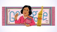 Bunpheng Faiphiuchai&rsquo;s 89th Birthday Google Doodle: Search Engine Pays Tribute to Legendary Thai Singer on Her Birth Anniversary!