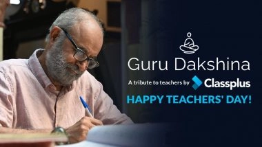 Gurudakshina- A Tribute to the Ones Who Inspire, by Classplus &ndash; Aapki Coaching, Aapki App