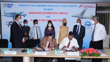 HAL, Air Alliance Sign Lease Agreement to Supply Two Do-228 Aircraft in Arunachal Pradesh