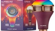 Business News | Halonix Launches DJ Speaker Bulb