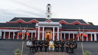 Uttarakhand: MoS Defence Ajay Bhatt Visits Indian Military Academy at Dehradun, Interacts With Commandant and Gentlemen Cadets