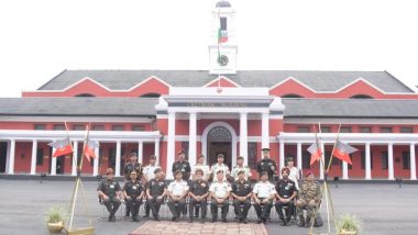 Nepal Army Delegation Visits Indian Military Academy in Dehradun