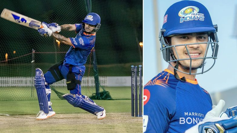 IPL 2021 Diaries: Ishan Kishan Smashes Hard in the Nets As He Gears Up for The Tournament in UAE (See Pic)