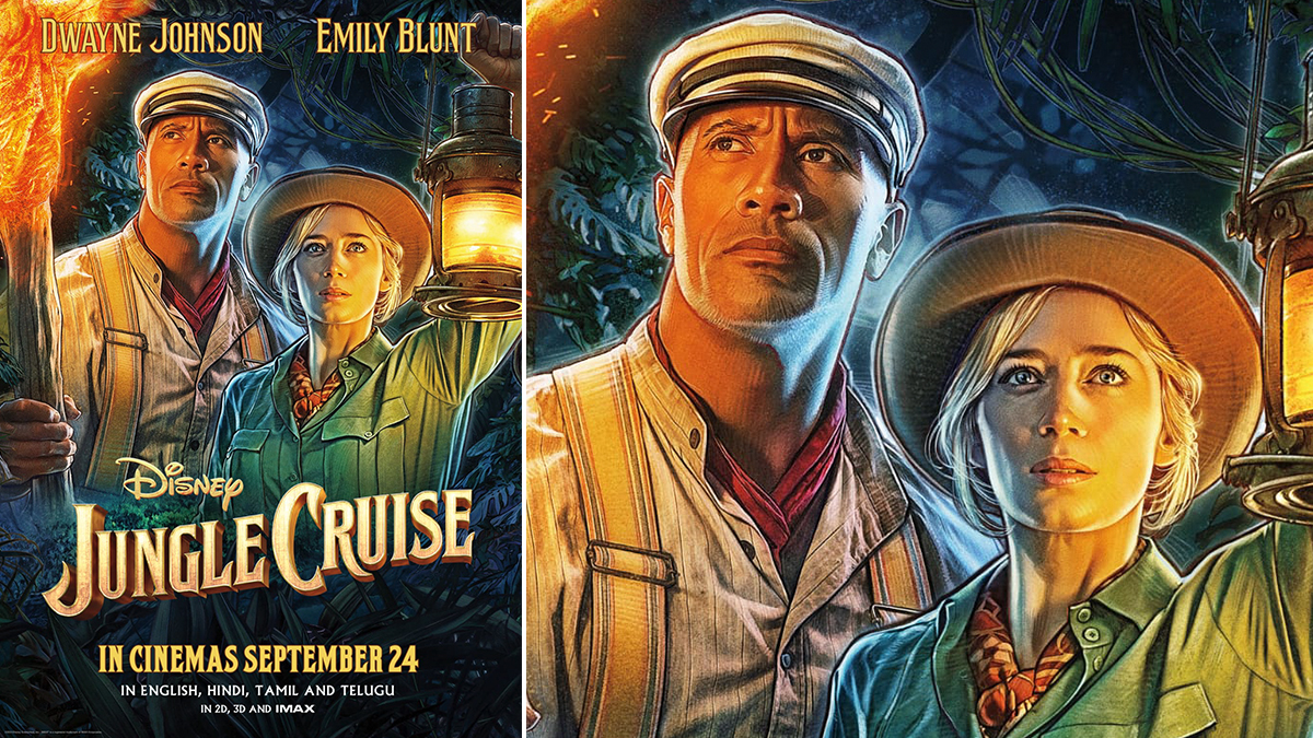 Official poster for 'Jungle Cruise,' starring Dwayne Johnson and Emily  Blunt : r/movies