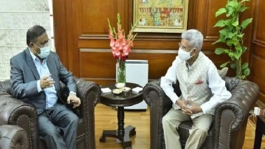 World News | Jaishankar Meets Bangladesh I&B Minister Mahmud, Discusses Media, Bilateral Cooperation