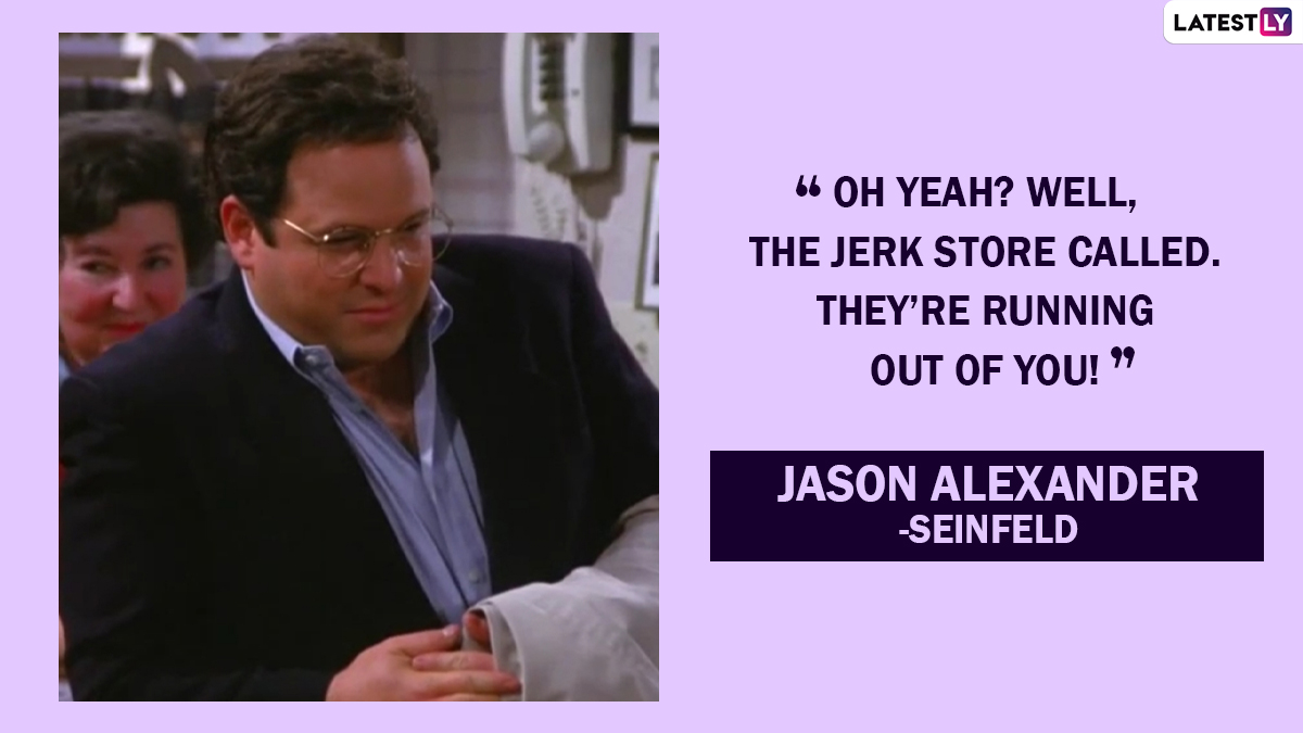 Jason Alexander Birthday Special: 11 Funny Quotes of the Seinfeld Actor As George  Costanza That Will Leave You ROFL-ing (LatestLY Exclusive)