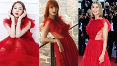 BLACKPINK’s Jisoo, Jessica Chastain and Rosamund Pike in This Gorgeous Christian Dior Fall/Winter 2021 Couture Is Everything! (View Pics)