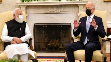Joe Biden After Meeting PM Narendra Modi: Ties with India Destined to Be 'Stronger, Closer and Tighter'