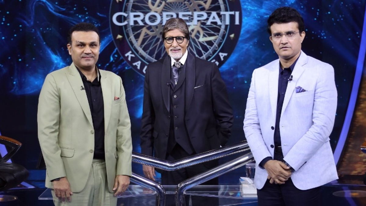 TV News | KBC 13: On Sourav Ganguly-Virender Sehwag Special Episode ...