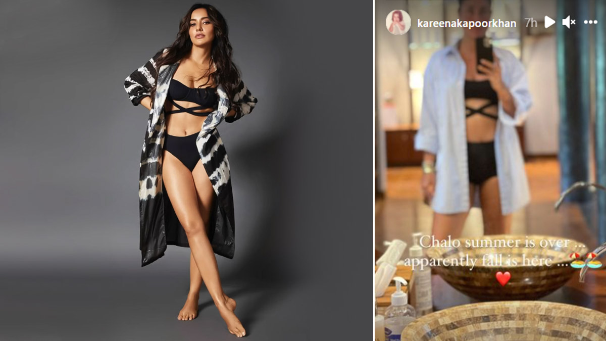 Karina Kapur Xxxxx Video - Kareena Kapoor's Black Bikini Reminds Us Of Neha Sharma And They Are Just  Gorg! | ðŸ›ï¸ LatestLY