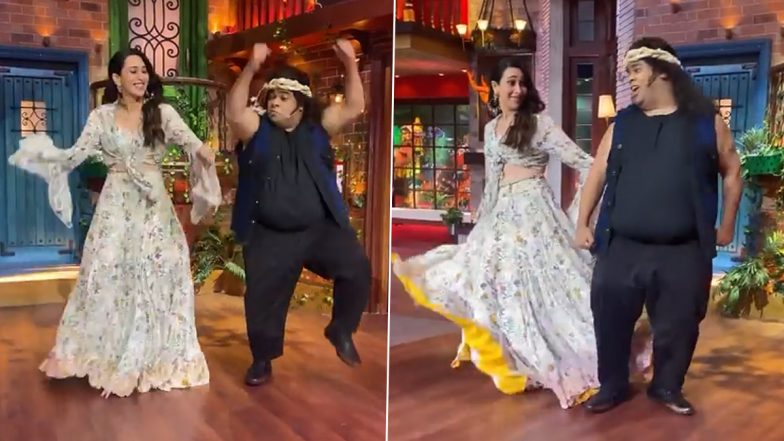 The Kapil Sharma Show: Karisma Kapoor Grooves to Yaara O Yaara But It’s Not With Sunny Deol (Watch Video)