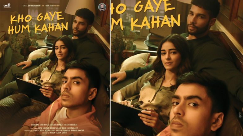 Kho Gaye Hum Kahan First Poster Out! Ananya Panday, Siddhant Chaturvedi, Adarsh Gourav To Star in Zoya Akhtar’s Upcoming Production!