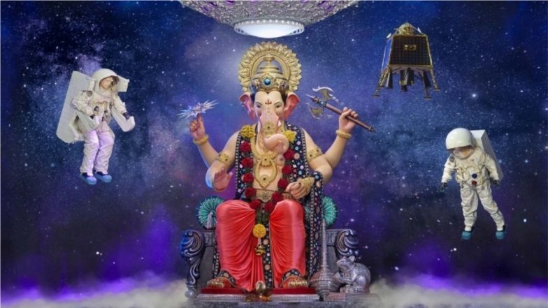 Lalbaugcha Raja 2021 First Look Live Streaming Online: Watch Video of Ganpati Bappa’s Arrival at Mumbai’s Famous Pandal on lalbaugcharaja.com and YouTube