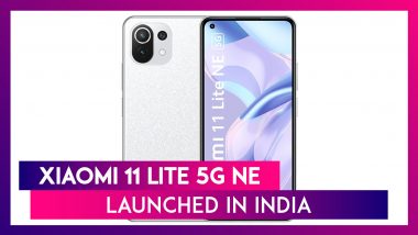 Xiaomi 11 Lite 5G NE Launched in India From Rs 26,999
