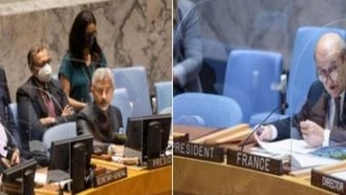 World News | France Lauds India's Efforts at UNSC for Steering Council's Response on Afghanistan, Maritime Security