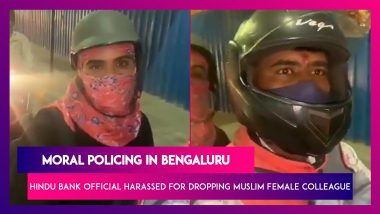 Muslim Woman & Hindu Colleague Targeted by Mob In Bengaluru Over Sharing Bike Ride, Two Men Arrested