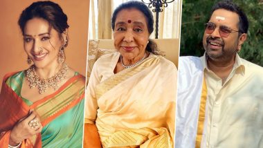 Asha Bhosle Turns 88: Madhuri Dixit, Shankar Mahadevan and Others Extend Heartfelt Birthday Wishes to the Veteran Singer