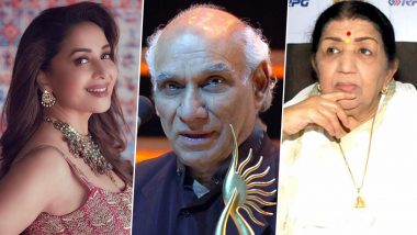 Yash Chopra Birth Anniversary: Madhuri Dixit, Lata Mangeshkar and Other Celebs Remember the Man Who Redefined Romance in Bollywood