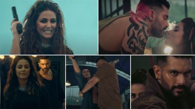 Main Bhi Barbaad: Hina Khan and Angad Bedi’s Song Is a Scintillating Tale of Love and Betrayal (Watch Video)