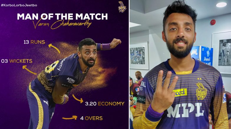 IPL 2021: Virat Kohli Praises Varun Chakravarthy, Calls Him a ‘Key Factor for India’ After KKR’s Victory Against RCB