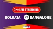KKR vs RCB IPL 2021 Live Cricket Streaming: Watch Free Telecast of Kolkata Knight Riders vs Royal Challengers Bangalore on Star Sports and Disney+Hotstar Online