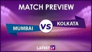 MI vs KKR Preview: Likely Playing XIs, Key Battles, Head to Head and Other Things You Need To Know About VIVO IPL 2021 Match 34