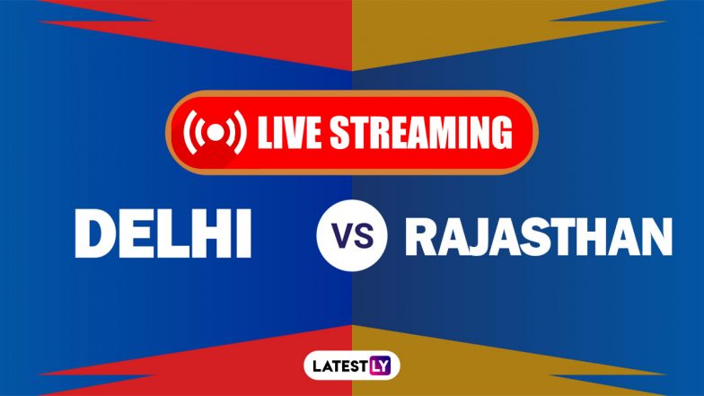 DC vs RR, IPL 2021 Live Cricket Streaming: Watch Free Telecast of Delhi Capitals vs Rajasthan Royals on Star Sports and Disney+Hotstar Online