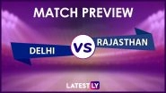 DC vs RR Preview: Likely Playing XIs, Key Battles, Head to Head and Other Things You Need To Know About VIVO IPL 2021 Match 36