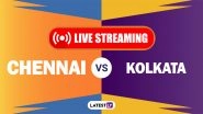 CSK vs KKR, IPL 2021 Live Cricket Streaming: Watch Free Telecast of Chennai Super Kings vs Kolkata Knight Riders on Star Sports and Disney+Hotstar Online