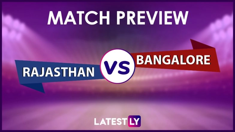 RR vs RCB Preview: Likely Playing XIs, Key Battles, Head to Head and Other Things You Need To Know About VIVO IPL 2021 Match 43