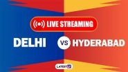 DC vs SRH, IPL 2021 Live Cricket Streaming: Watch Free Telecast of Delhi Capitals vs Sunrisers Hyderabad on Star Sports and Disney+Hotstar Online