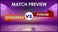SRH vs PBKS Preview: Likely Playing XIs, Key Battles, Head to Head and Other Things You Need To Know About VIVO IPL 2021 Match 37