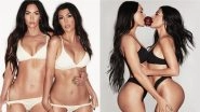 Megan Fox and Kourtney Kardashian Strip Down to Their Underwear for Kim K&rsquo;s Skims and the Pictures Are FIRE!