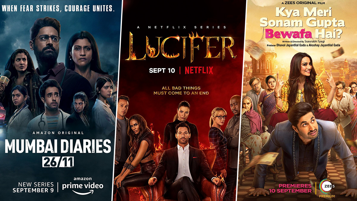 OTT Releases of The Week: Mohit Raina's Mumbai Diaries on  Prime Video,  Tom Ellis' Lucifer Season 6 on Netflix, Surbhi Jyoti's Kya Meri Sonam Gupta  Bewafa Hai? On ZEE5 and More