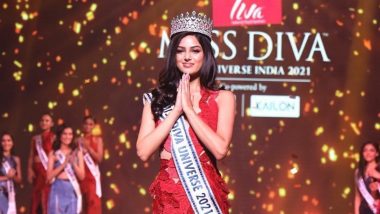 Miss Diva Miss Universe India 2021 Winner is Harnaaz Sandhu! Beauty Queen Will Represent Country at the 70th Miss Universe Pageant in Israel