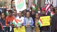 World News | Ahead of PM Modi's UNGA Address, Indian Diaspora Chants 'Bharat Mata Ki Jai', 'Vande Matram' Slogans Outside New York Hotel