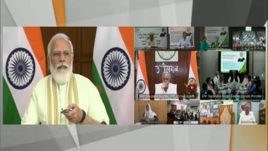 India News | PM Modi Dedicates 35 Crop Varieties with Special Traits to Nation