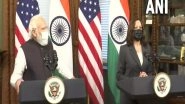 World News | PM Modi Holds First In-person Meeting with US Vice President Kamala Harris