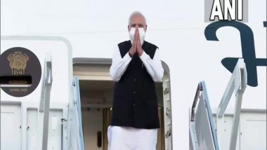 World News | PM Modi Leaves for New York, Set to Address UNGA Tomorrow