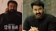 Mohanlal Begins Shooting for Jeethu Joseph&rsquo;s 12th Man in Kerala (Watch Viral Video)