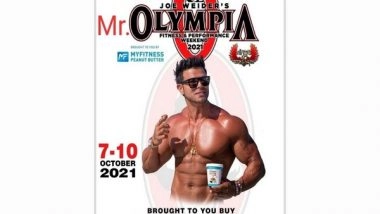 Business News | MyFitness Peanut Butter Associates with Mr. Olympia World Body Building Competition to Be Held in October 2021