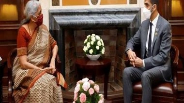 World News | MoS Foreign Trade of UAE Calls on Nirmala Sitharaman to Discuss Economic Ties