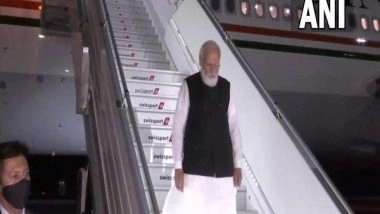 World News | PM Modi Arrives in New York for Final Leg of US Visit