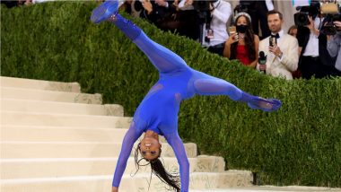 Viral Video: Nia Dennis Does an Epic Floor Routine on Met Gala 2021 Steps to Bruno Mars’s ‘Uptown Funk,’ Watch American Gymnast in Full Action