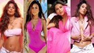 Nia Sharma Birthday Special: Television Queen&rsquo;s Obsession for Colour Pink Is Fashionable, Bold and Sexy (View Pics)