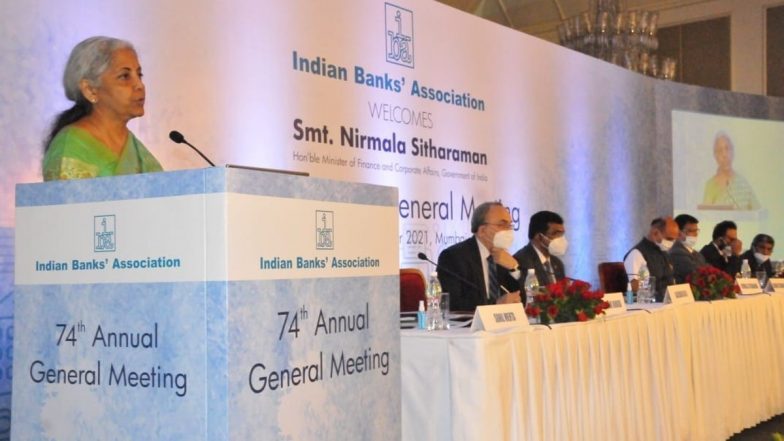 India Needs 4 -5 More Banks Like SBI To Meet Changing Requirements of Indian Economy, Says FM Nirmala Sitharaman
